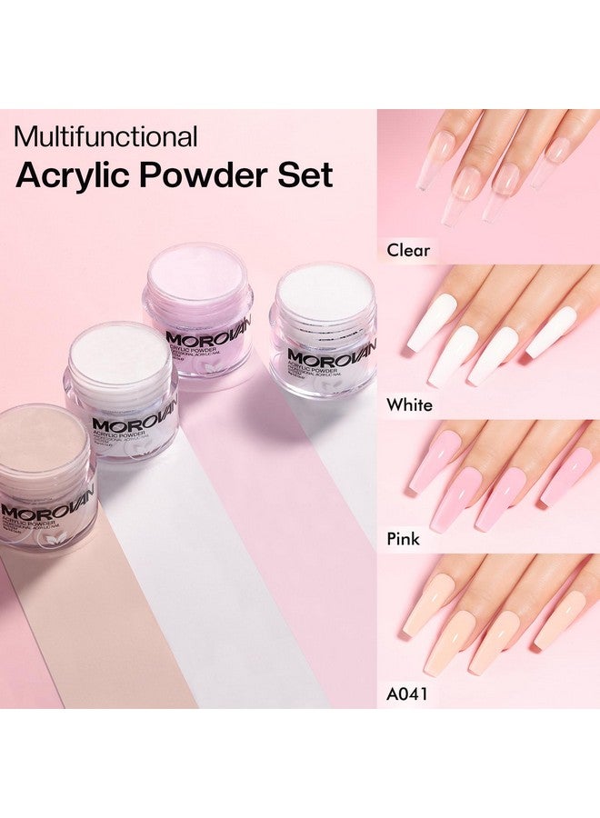 morovan Acrylic Nail Kit For Beginners Everything: Professional Acrylic Nails Kit With Everything Diy Nail Starter Kit Acrylic Nail Set - For Women Girl Salon-Quality - Image 2