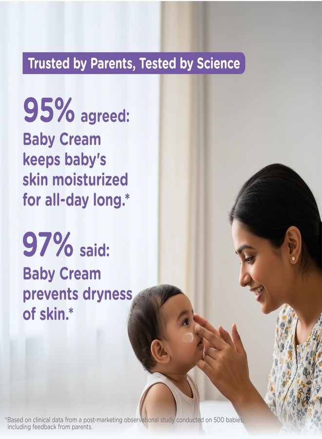 Himalaya Gentle Baby Cream 50ml | No.1 Doctor-Prescribed Brand | Nourishes & Extra Soft Skin | pH 5.5 Formulation | Safe for Newborns - Image 5