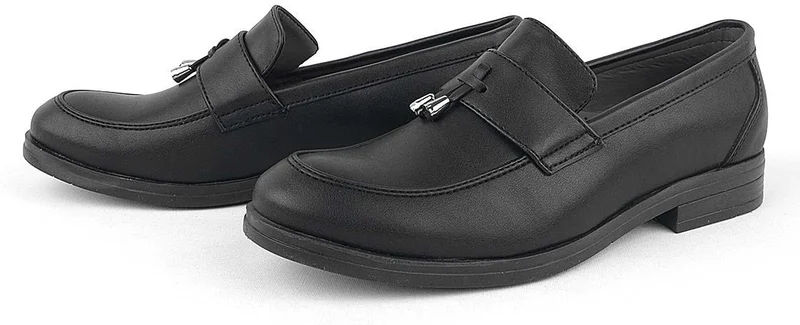 راكربلاس Loafer Black Boys Classic Kids Shoes