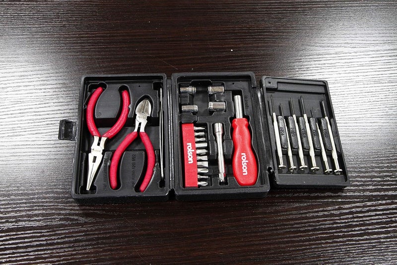 Rolson 36039 25 pc Mini Tri Fold Tool Kit - Image 3