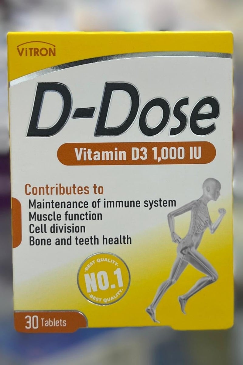 D-DOSE VIT D3 1000 IU TABLETS 30S
