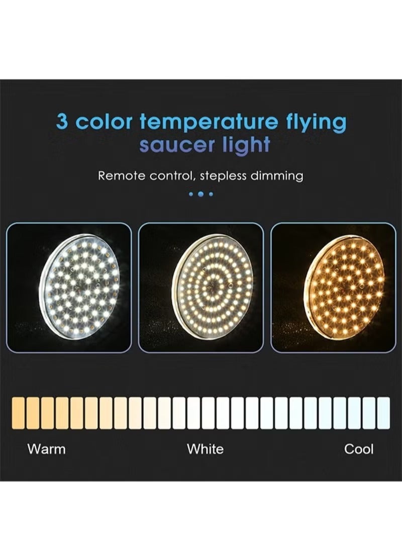 Arabest Photography Softbox Lighting Kit with 380W 3 Colors Remote LED Bulbs,Soft Boxes and Carry Bag for Video Recording, Portraits Shooting - Image 4