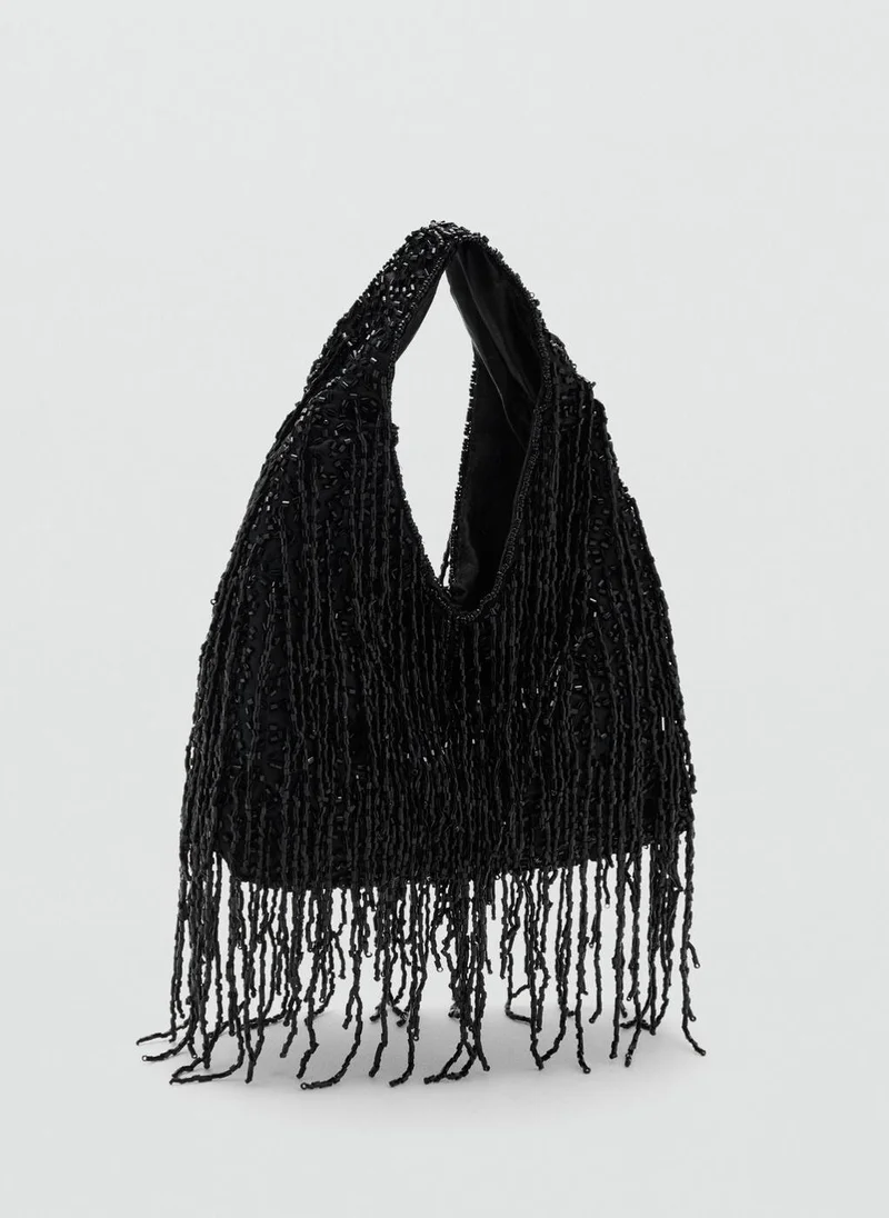 مانجو Fringed handbag