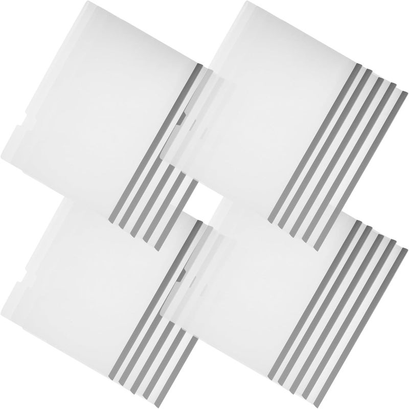 Wear resistant Healeved 20pcs A4 Document Folders with Triangular Pull Rods, Gray-White Multipurpose File Holders, Fixing Clamp Paper Organizer for Report Storage and Office Filing Gulf climate fit Integrated local logistics Global trendy simple build Foldable Space saving Carefully selected material Main road full logistics cover Repeated detach compatible build Locally packed stock Ventilated design All-scene tailored quality Ready order processing Long lifespan Repeated use resistant selected material All usage compatible Balanced universal design Ergonomic build In-house warehouse packing Various fittings Bulk order available stock Multi-use well-engineered build Durability boost selected material Good ventilation Repeated assemble detach compatible - Image 1