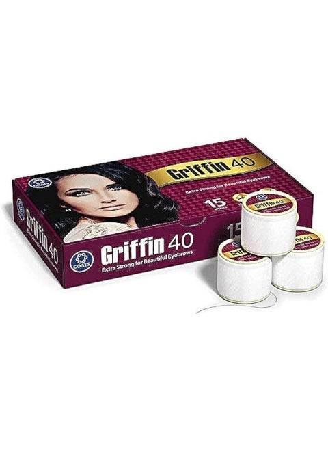 Threading Cotton Threads 1 Box 15 Spools (Griffin)