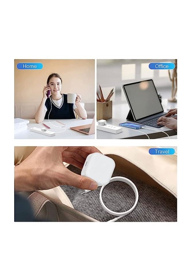 LEDIN - 20W PD Adapter USB C Fast Charger Power Block Wall Charger Power Block Wall Adapter Wall Charger - Image 1