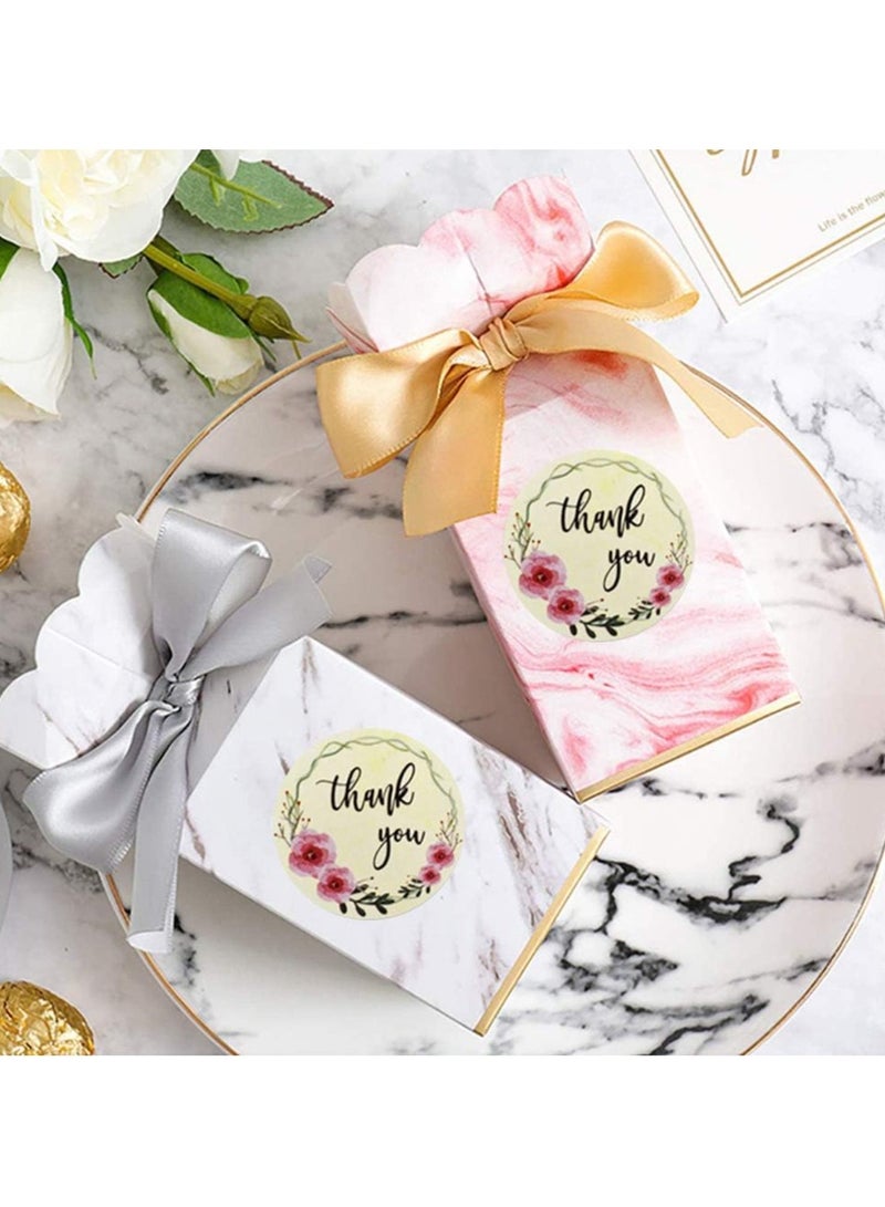500 Pcs 1 Inch Thank You Stickers, Thank You Stickers Roll, Thank You Labels for Small Business, Handmade Goods, Greeting Cards, Business Greeting Cards, Gift Wraps - Image 3