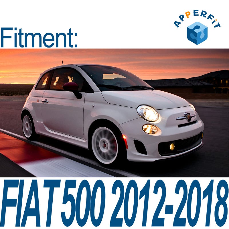 APPERFiT Exterior Door Handle (Left Driver Side) Compatible with Fiat 500 2012 2013 2014 2015 2016 2017 2018 Replaces 68069943AC - Image 4