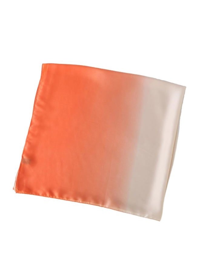 Wander Agio Womens Silk Like Shawl Party Wraps Evening Dress Bridesmaid Long Silkly Scarves for Wedding Colours Beige Orange 9 - Image 4
