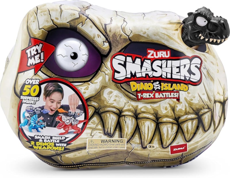 Smashers Dino Island T-Rex Battle Playset