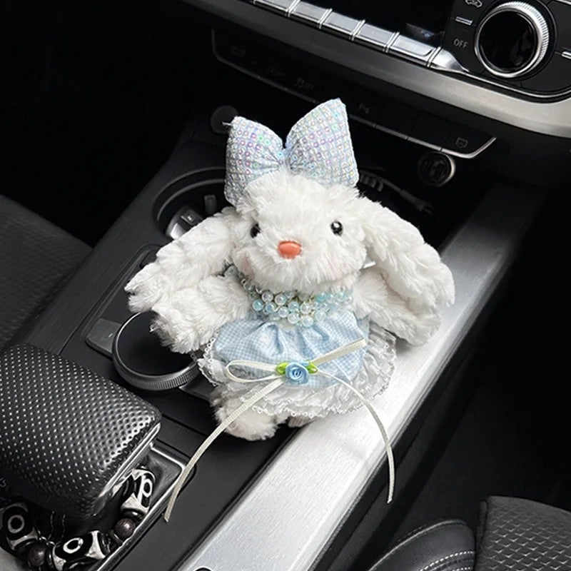 Y&D Be Creative Animal Plush Toys Droopy Ears Bunny Plush Doll Cartoon Doll Long Ears Doll Keychain Bag Pendant - Image 5