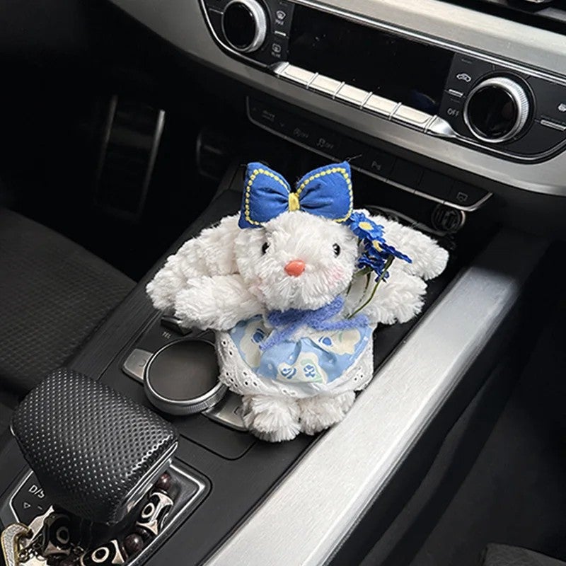 Y&D Be Creative Animal Plush Toys Droopy Ears Bunny Plush Doll Cartoon Doll Long Ears Doll Keychain Bag Pendant - Image 4