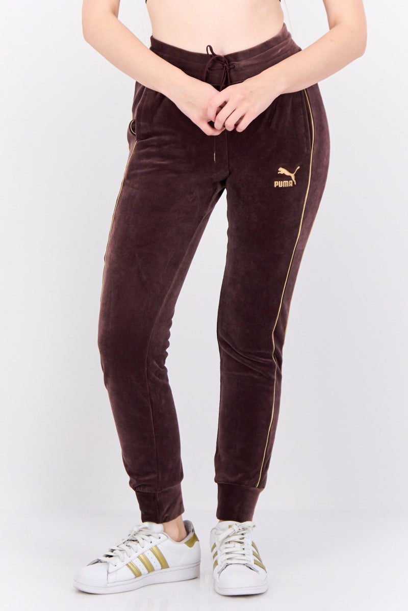 PUMA Women Sportswear Fit Outdoor Jogger Pants, Choco Brown - Image 1