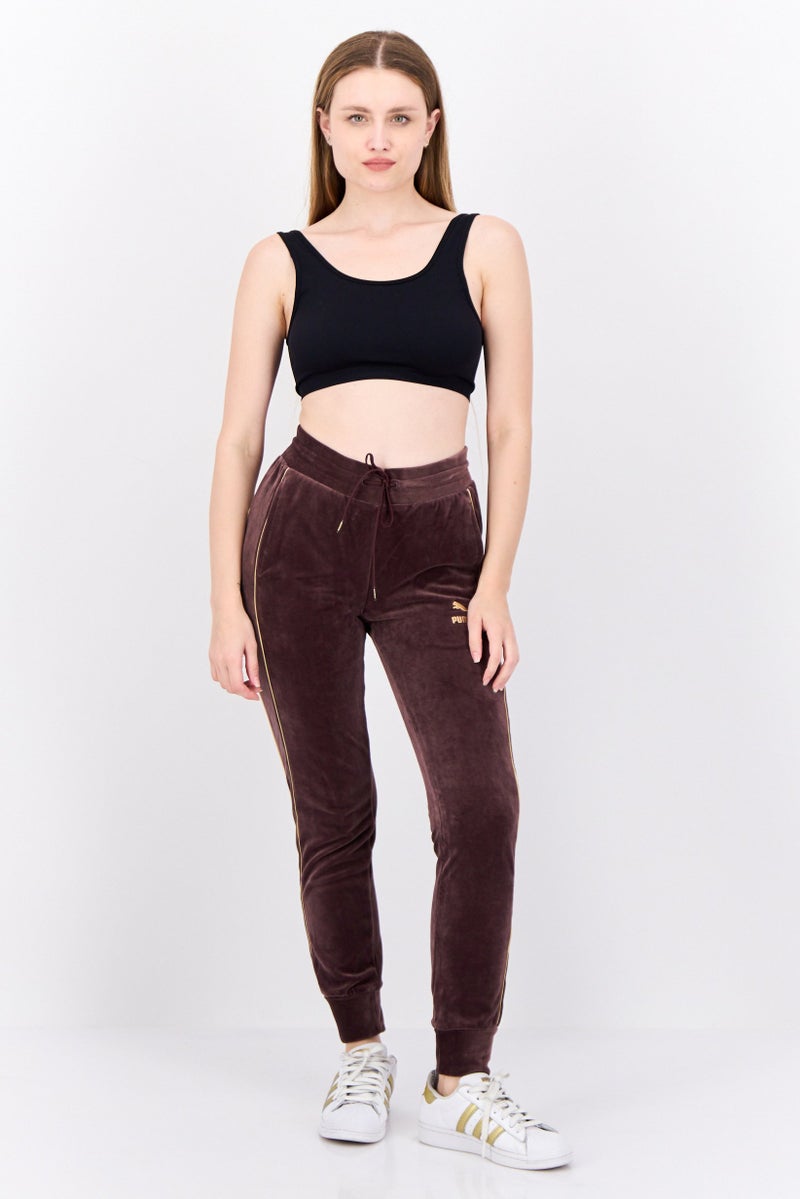 PUMA Women Sportswear Fit Outdoor Jogger Pants, Choco Brown - Image 4