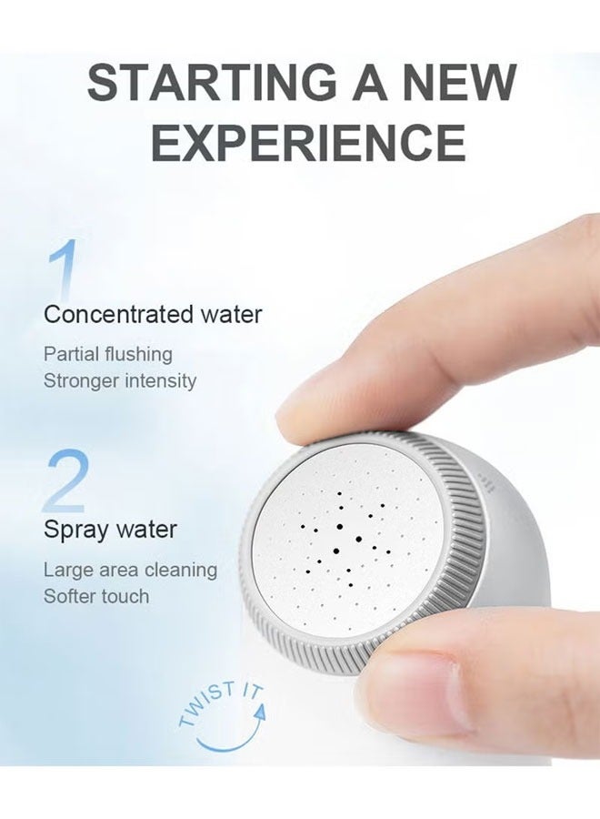 BOUND MOAT Portable Travel Bidet Electric Rechargeable Personal Hygiene Solution Mini Handheld Personal Bidet Sprayer for Traveling, Camping, Outdoor Adventures - Image 2