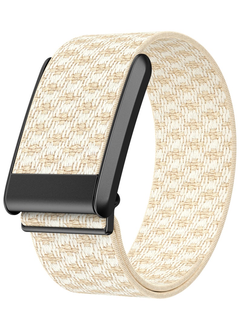 Double Color Wristband Compatible with Whoop 4.0 Straps, Adjustable Soft Sport Nylon Elastic Braided Bands Compatible with Whoop 4.0 Durable Sleep, Fitness Activity Tracker, Comfortable  Breathable - Image 1