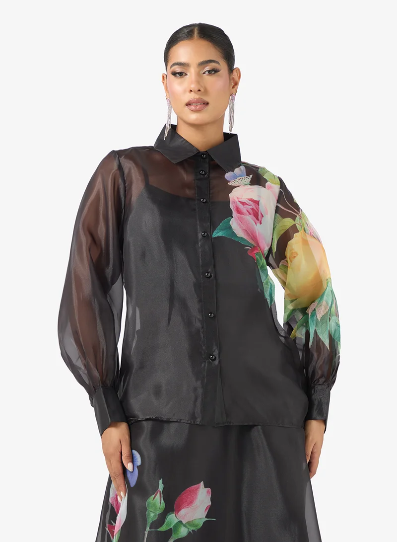 Khizana  Floral Print Top & Skirt for Women | Best Price UAE