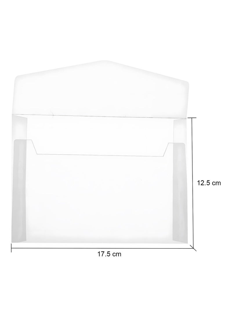 general Translucent Envelopes, 30 Piece Clear Wallet Envelopes Translucent Paper Parchment Envelopes, DIY Invitation Envelopes, Blank Envelopes for Postcards, Handmade Invitations, Cards - Image 4