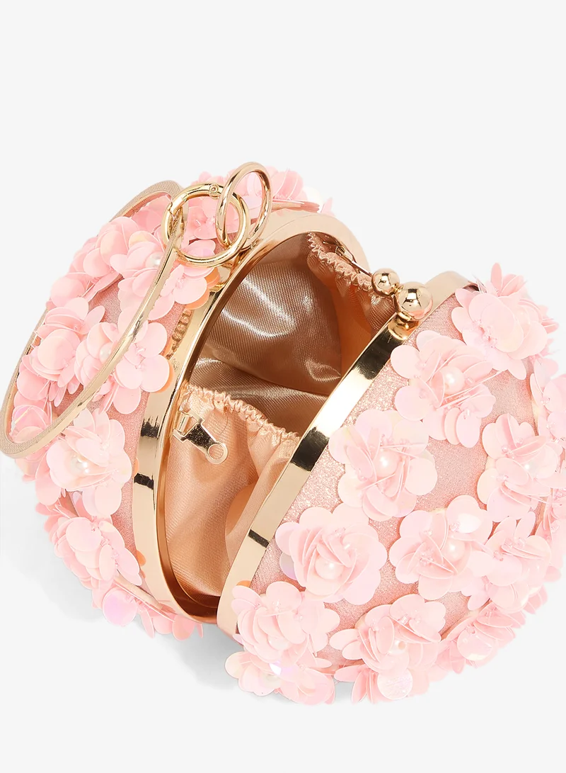 Khizana  Floral Embellished Statement Clutch for Women | Best Price UAE