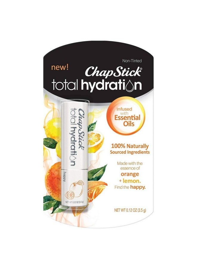 chapstick Total Hydration Essential Oils Lip Balm Happy 0.12Oz (Pack Of 2) - Image 2