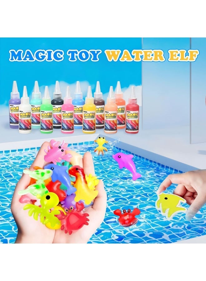 STEM DIY Kids 12-Color 60ml Magic Hydrogel Toy Set – Water-Soluble Doll Craft Set, Holiday Gift and Birthday Party Contribution - Image 3