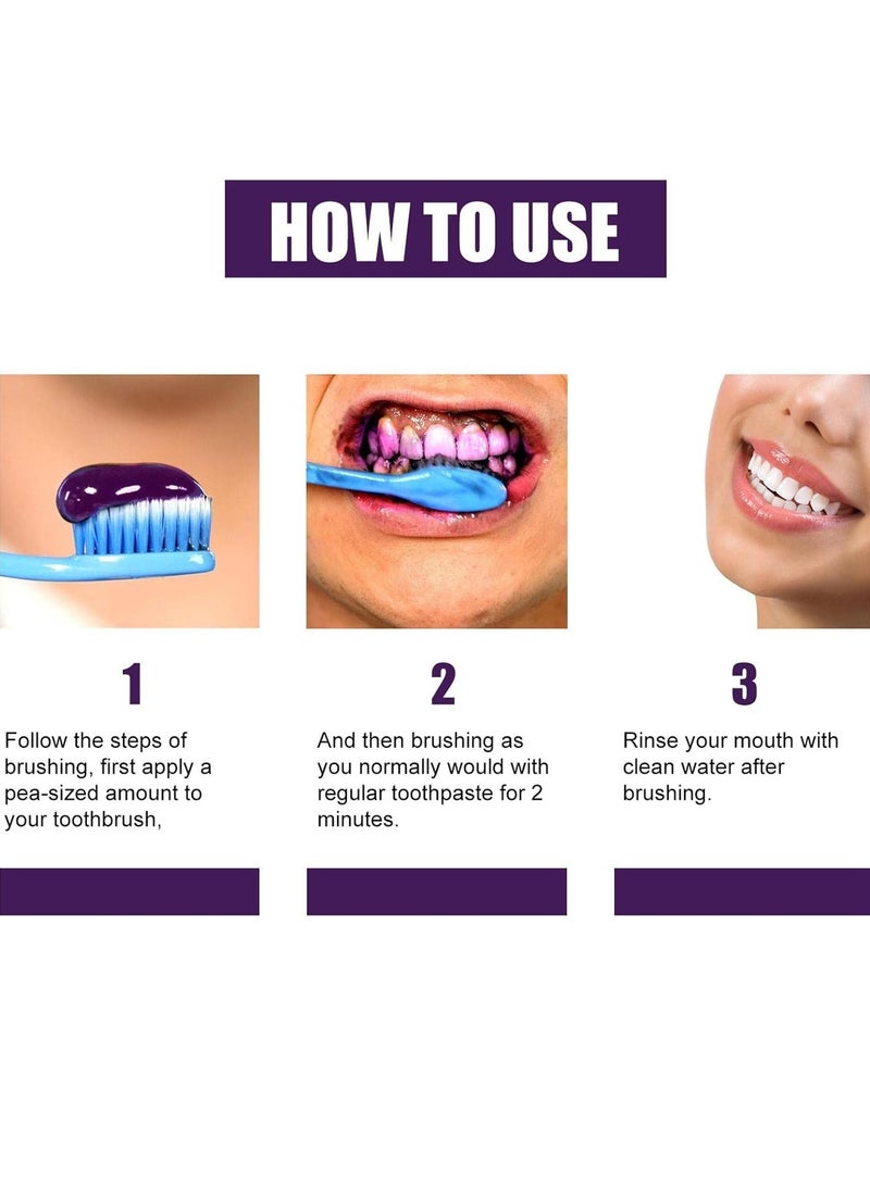 EELHOE Toothpaste For Teeth Whitening and Colour Correcting, Remove Stains, Improves Teeth - Image 3