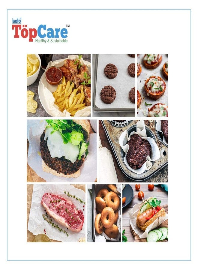 Solo TopCare Baking Wrapping Paper, Microwave & Oven Safe, Multipurpose Greaseproof Butter Roll, Recyclable Non-Stick Cooking Parchment Sheet for Kitchen & Tiffin Packing (300 mm x 16m -Pack of 2) - Image 5