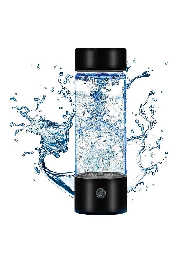 Hydrogen Water Bottle, Portable Rechargeable Hydrogen Water Bottle with SPE PEM Technology Water Ionizer, Generator Improve Water in 3 Minutes for Home Office Travel, Gift for Family  - Image 1