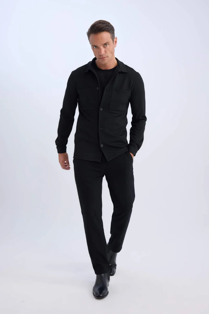 ديفاكتو Regular Fit Overshirt