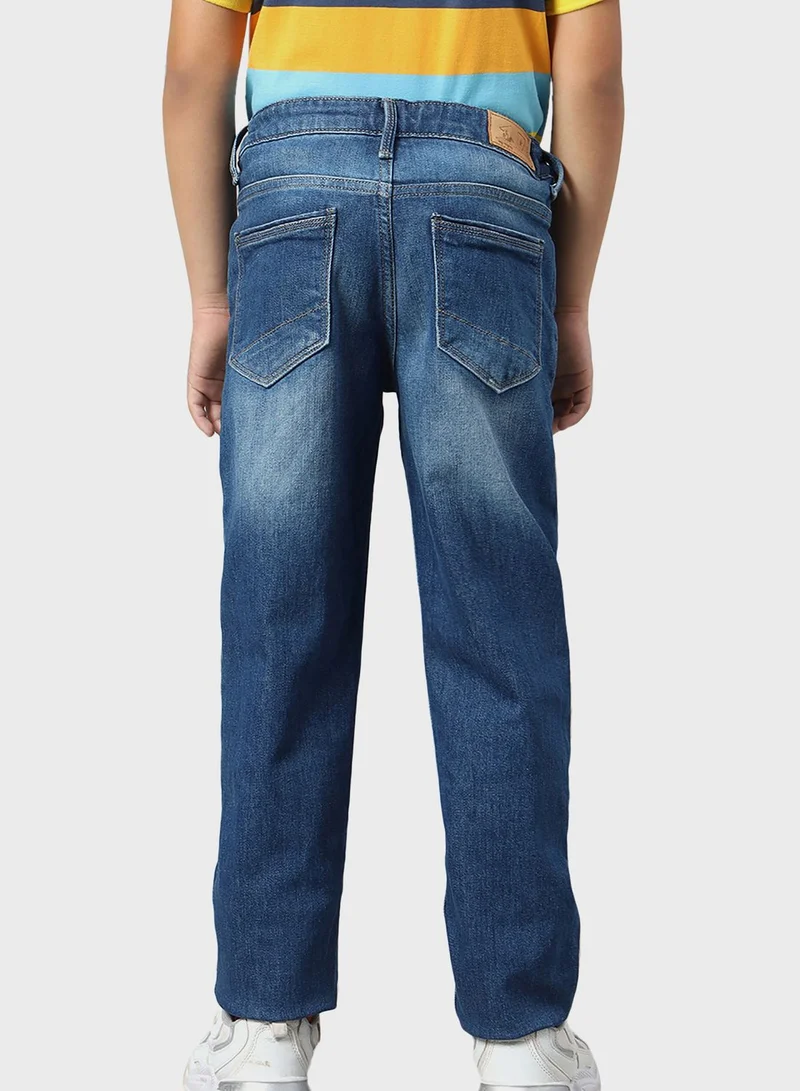 بيفرلي هيلز بولو كلوب Youth Denim Slim Fit Jeans