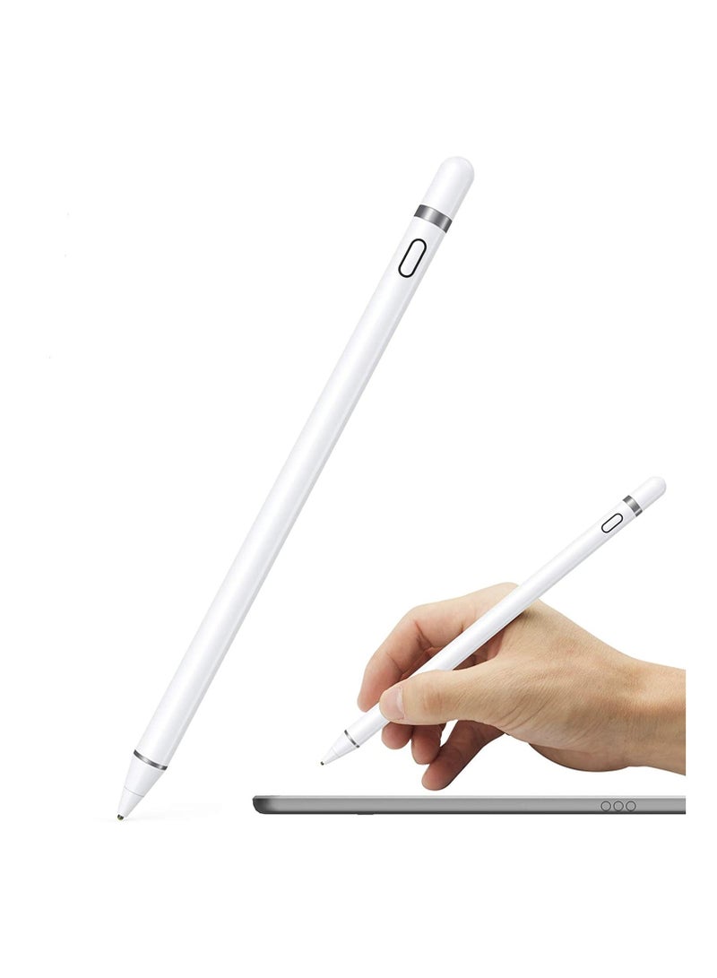 Pro Gen 2 Stylus Pen for Apple iPad 2018+ - Fast Charging, Palm Rejection, High Precision White ,  Alternative-Compatible Design - Image 1
