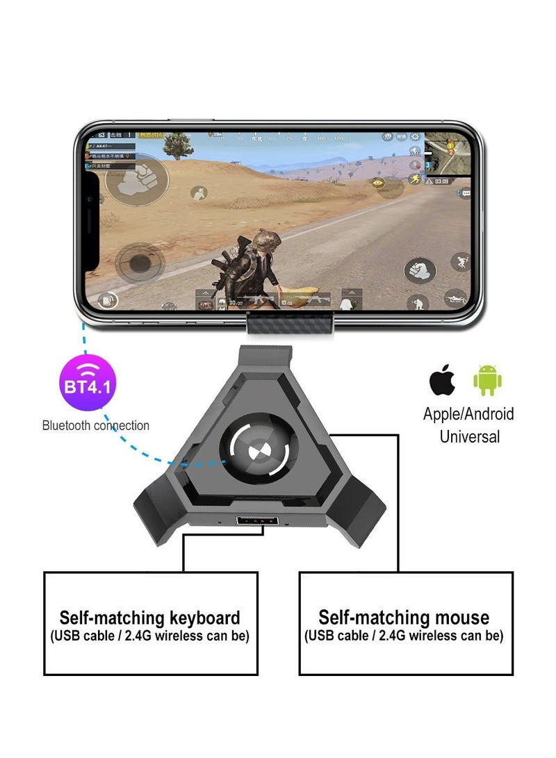 One-Handed Gaming Keyboard And Mouse Set  - Image 2