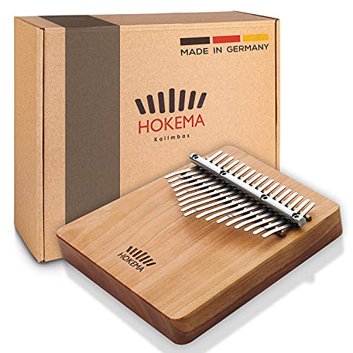 Hokema Kalimba B17 C Major - The Original Handmade in Germany - Thumb Piano - Easy to Learn Musical Instrument - Perfect for Beginners - Thumb Piano Equally for Children and Professionals - Image 1