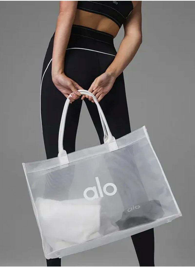 Alo Yoga Sheer Tote Bag Yoga Bag Shoulder Bag Sports Fitness Bag  - Image 5