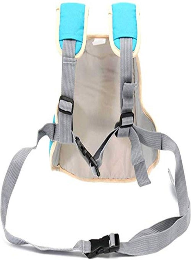 Ineffable Children Motorcycle Safety Harness - Child Ride Strap - Kids Vehicle Adjustable Safety Harness Strap for Two Wheeler Bike Snowmobile Horseback Riding Travel with Padded Strap (Sky Blue) - Image 5