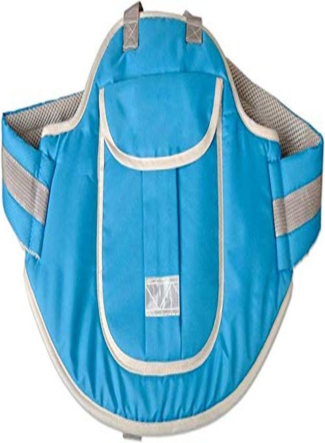Ineffable Children Motorcycle Safety Harness - Child Ride Strap - Kids Vehicle Adjustable Safety Harness Strap for Two Wheeler Bike Snowmobile Horseback Riding Travel with Padded Strap (Sky Blue) - Image 4