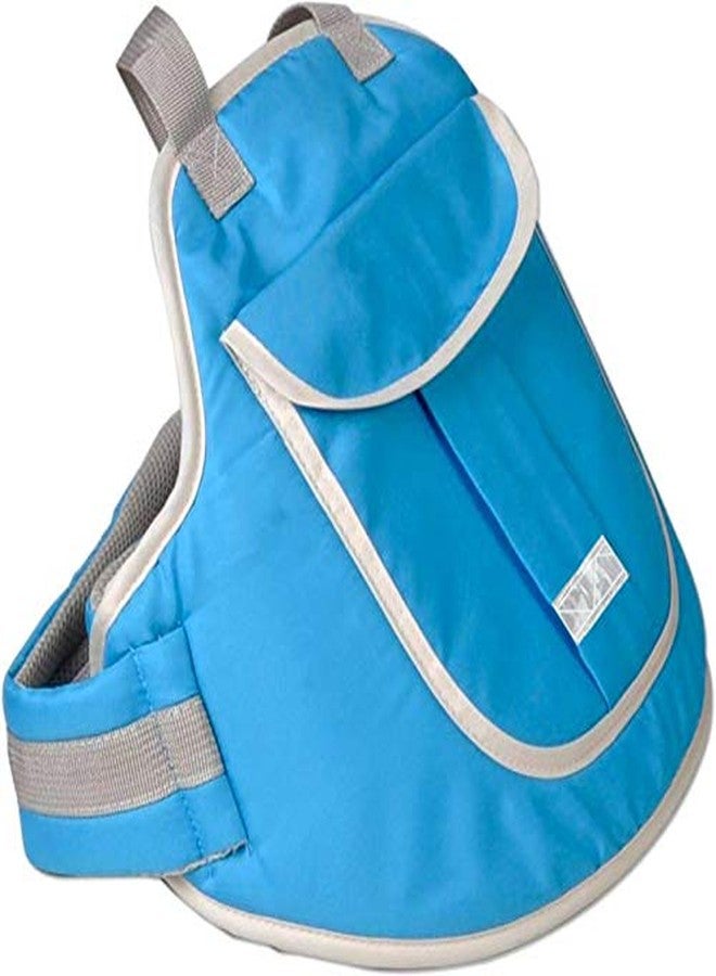 Ineffable Children Motorcycle Safety Harness - Child Ride Strap - Kids Vehicle Adjustable Safety Harness Strap for Two Wheeler Bike Snowmobile Horseback Riding Travel with Padded Strap (Sky Blue) - Image 3