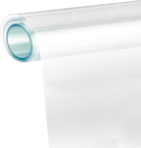 Arespark Clear Vinyl Wrap, Transparent Vinyl Roll Car Paint Protective Film, Self Adhesive Film for Car Motorcycle Interior Exterior, Protect from Pets Scratches 1x10ft - Image 1