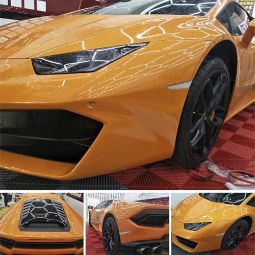 Arespark Clear Vinyl Wrap, Transparent Vinyl Roll Car Paint Protective Film, Self Adhesive Film for Car Motorcycle Interior Exterior, Protect from Pets Scratches 1x10ft - Image 2