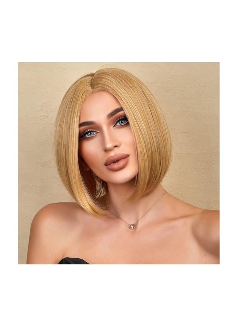 Bob Blonde Wigs for Women Middle Parting - pzsku/Z197C804A3C1CEEE44B5DZ/45/_/1722848521/9bc0ed30-3f52-4c6b-b194-1afecf2eb9e2