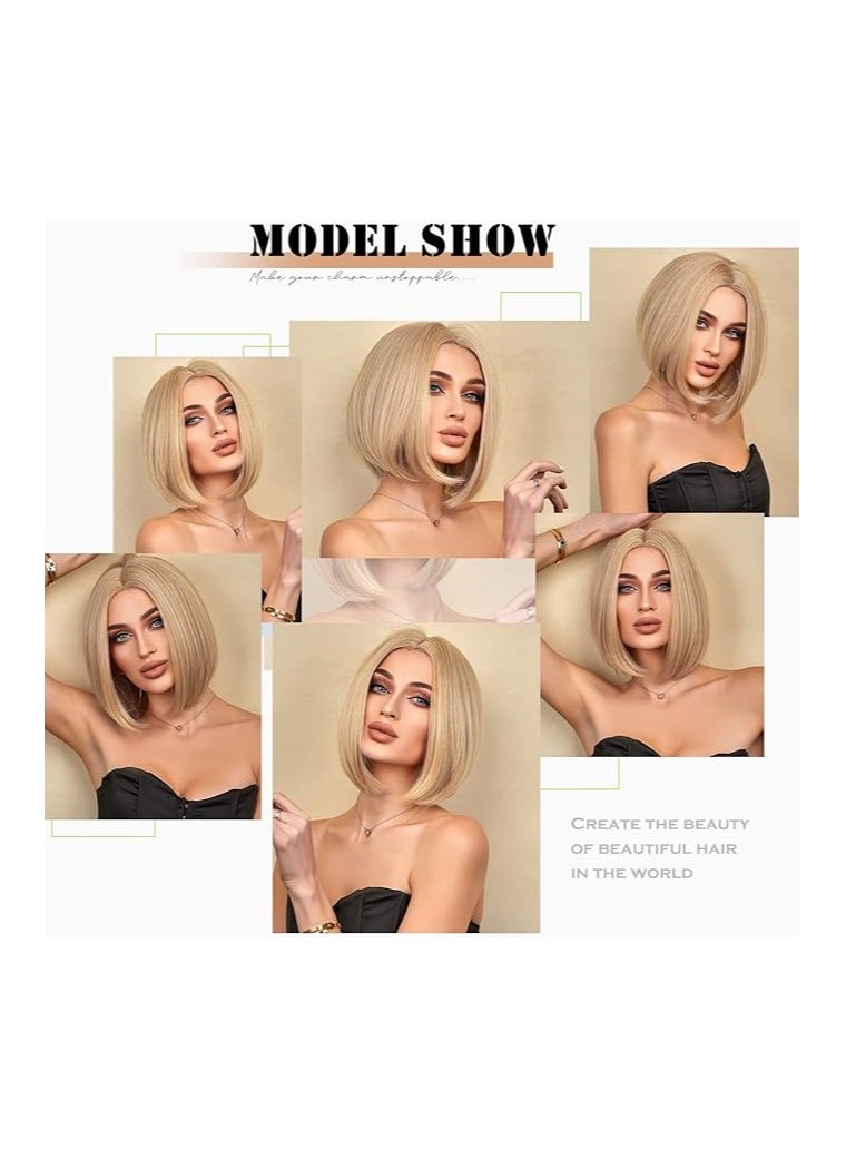 Bob Blonde Wigs for Women Middle Parting - pzsku/Z197C804A3C1CEEE44B5DZ/45/_/1722848529/b0d8ab57-dc8b-48b5-9fac-8c13ccea0fd5