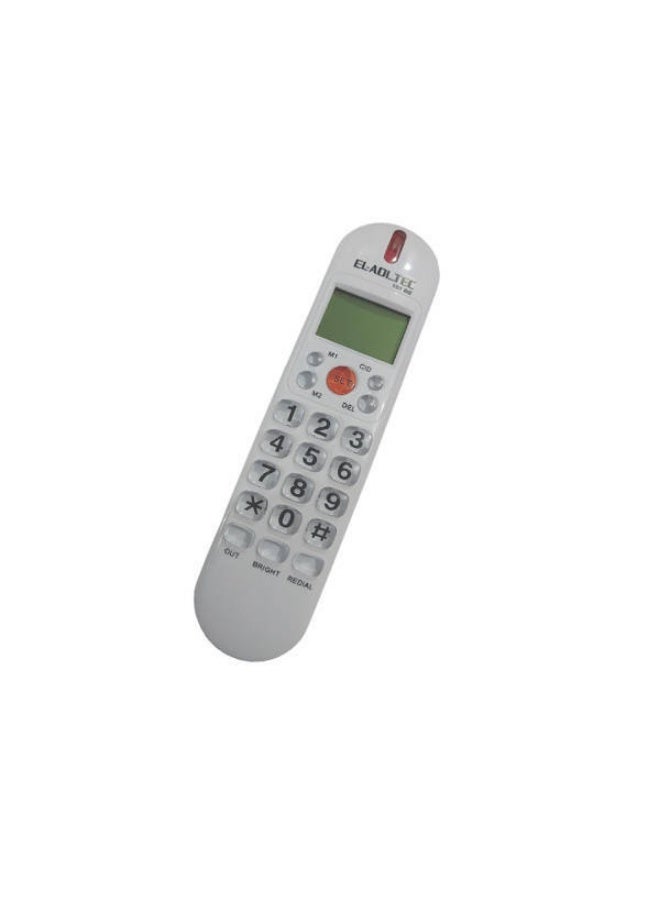 EL-Adl.Tec EL-Adl Tec Corded Landline Telephone 107BE - White - Image 2
