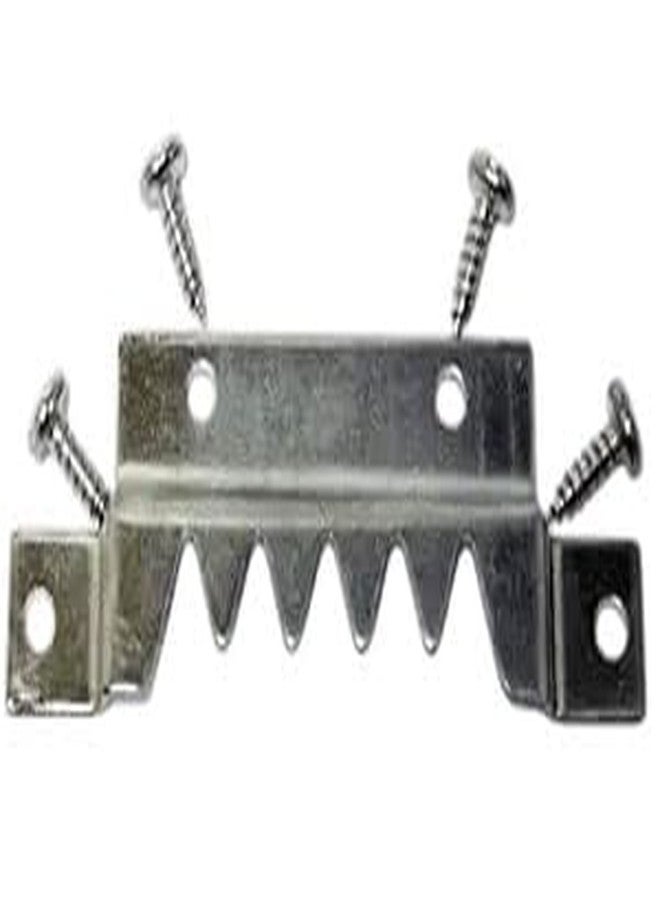 888 Corp Large Premium Quality Professional Sawtooth Hanger with Screws (2 Pack) - Image 1