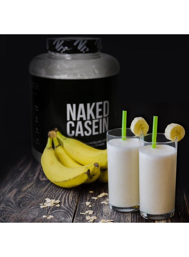 Nakd nutrition Naked Casein - 5Lb Micellar Casein Protein Powder - Bulk, GMO-Free, Gluten Free, Soy Free, Preservative Free - Stimulate Muscle Growth - Enhance Recovery - 76 Servings - Image 5