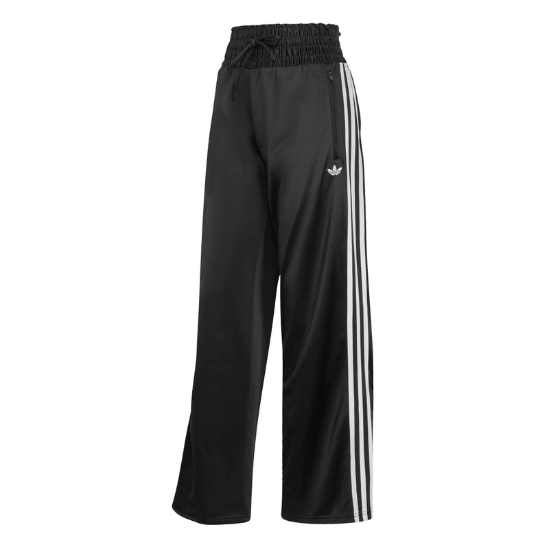 Adidas Smocked Firebird Tracksuit Bottoms - Black - Image 2