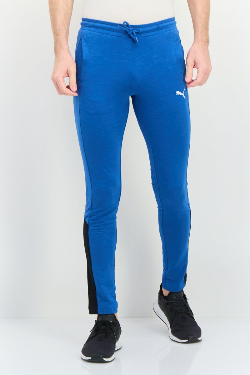 PUMA Men Slim Fit Training Track Pants, Blue - Image 1