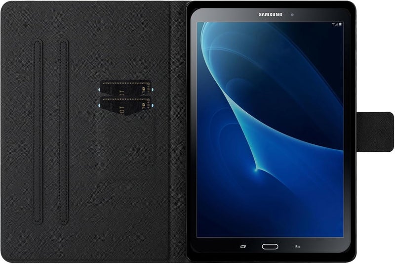 LSPCASA غلاف جهاز لوحي متوافق مع Samsung Galaxy Tab S2 مقاس 9.7 بوصة مع حامل وقشرة واقية - نمر ملون - Image 2