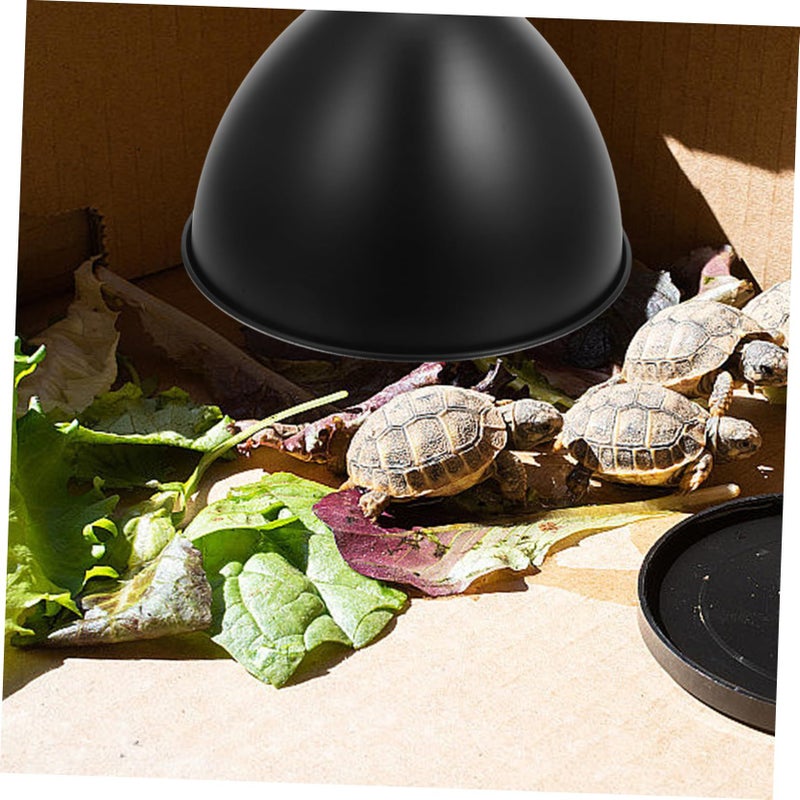 2pcs Reflective Reptile Heat Lamp Shade Fixture for Lizards Snakes Turtles - Image 5