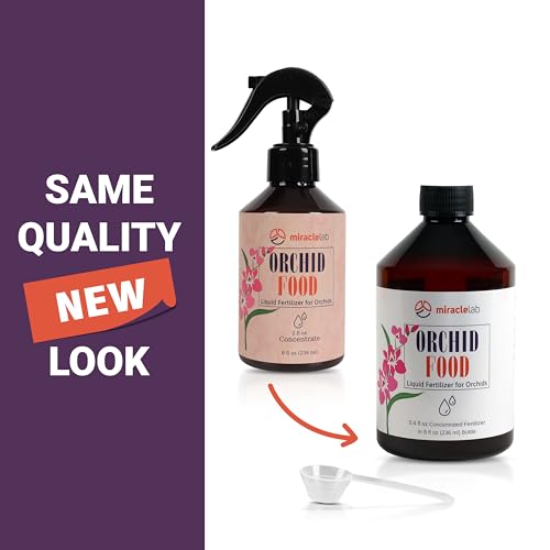 Miracle Lab Liquid Orchid Fertilizer - Special Formula with Natural Organic Ingredients (3.4 oz) - Image 2