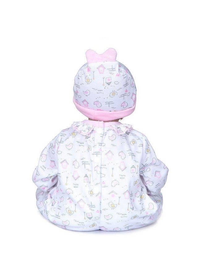 Pedolltree Cute Reborn Baby Dolls Clothes Girl 18 Inches Outfits Sets For 16-17-18 Inches Newborn Baby Girl Dolls - Image 3